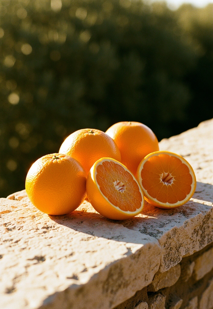 Naranjas frescas